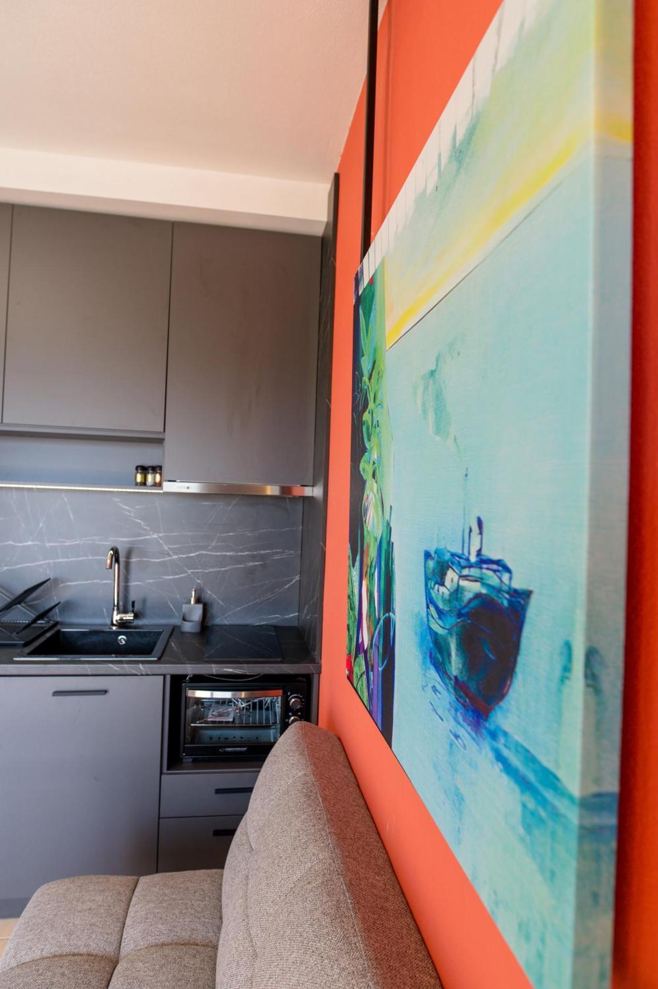 Df House Διαμονή Με Θέα Θάλασσα Apartment Néa Khilí Екстериор снимка